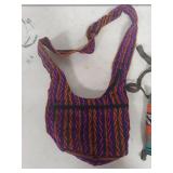 Handwoven Mexican Crossbody and Small Purse Set