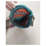 Handwoven Mexican Crossbody and Small Purse Set