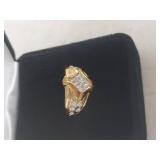 Ring with Ornate Design in Box