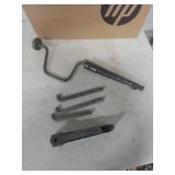 Hex drive speed wrench with sockets