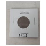 (3) Liberty Head V Nickel Collection - 1895, 1905, 1912