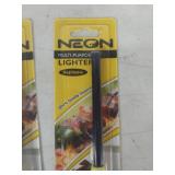 (2) Neon Multi-Purpose Lighter