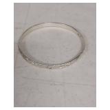 Sterling Silver Textured Band bracelet