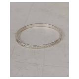 Sterling Silver Textured Band bracelet