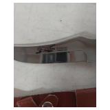 Stainless Steel Hunting Knife with Leather Sheath