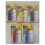 Scripto Mighty Match Adjustable Flame Lighters Lot
