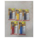 Scripto Mighty Match Adjustable Flame Lighters Lot