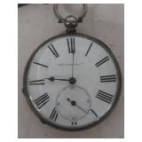 Williams & Co Pocket Watch with Chain and Key