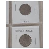 (6) 1920s-1930s Buffalo Nickel Collection