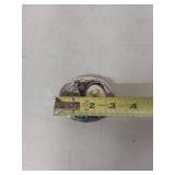 Scorpion with Turquoise and Coral belt buckle