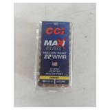 CCI Maxi-Mag 22 WMR Varmint Ammunition