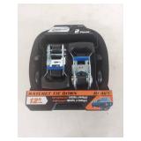 Torquesmith 12ft Heavy Duty Ratchet Tie Down Straps