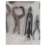 Mixed Lot of Adjustable Wrenches and Pliers