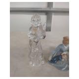 Mikasa Herald Angelic Harp Crystal Figurine and other angel figures