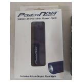 (2) PowerNow 3000+ Portable Power Bank with LED Flashlight