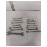 Combination and Open End Wrenches