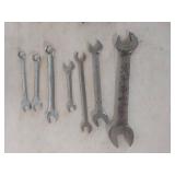 Combination and Open End Wrenches