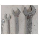 Combination and Open End Wrenches