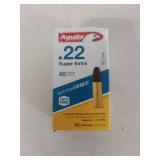 Aguila .22 Super Extra Ammunition - 50 Round Box