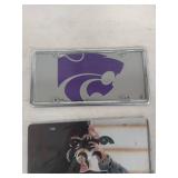 Kansas State Wildcats and Pitt State Gorillas Vanity Plates