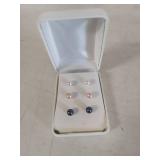 Sterling Silver Cultured Pearl Earrings