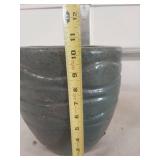 Glazed Green Pottery Planter