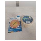 La Crosse 5" Dial Thermometer and Sisal Rope Bundle