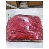 B-COOL Red Sequin Tablecloth Christmas Table Cloth Valentines 90x132-Inch Seamless Tablecloths Sequined Fabric Rectangle Overlays for Birthday Party Evening Decor