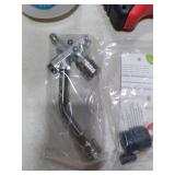 DUSICHIN Pressure Washer Gun Swivel Joint 4000 PSI Snow Foam Cannon Dual-Ended Shift Valve 7 Nozzles, Foam Lance Kit Dual Connector 7 Pressure Washer Tip holders 3/8 Fitting M22-14 M22-15 DUS2913