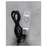 Yulatik Universal Lift Chair Remote Replacement, 2 Button Power Recliner Hand Control, 5 Pin Round Plug Compatible with Okin Limoss Dewert Kaidi Motor (A)