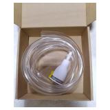 Frienda Faucet Hose Adapter for Sink, 6.1FT PVC Tube with Adjustable Faucet Connector, Hose Clamp & Zip Tie, Portable Water Transfer Accessories for Sink, Bucket, Outdoor Cleaning