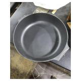 SENSARTE Nonstick Frying Pan Skillet with Lid, 12 Inch Large Deep Frying Pan, 5 Qt Non Stick Saute Pan with Cover, Induction Pan, Healthy Non Toxic Cooking Pan with Helper Handle, PFOA PFOS Free