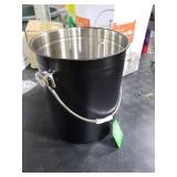 Utopia Kitchen Compost Bin for Kitchen Countertop, 1.3 Gallon Compost Bucket for Kitchen Includes 1 Spare Charcoal Filter (Black) MISSING LID