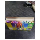 Ner Mitzvah Colorful Chanukah Candles 1-Pack - Standard Size Fits Most Menorahs - Premium Quality Wax - Assorted Colors - Bulk Pack for All 8 Nights of Hanukkah