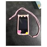 Kids Smart Phone Toy for Girls - Girl Toys Age 6-7 Years Old Real Cell Phones for Kid 3 4 5 6 7 8 9 10 11 12 - Kids Birthday Gift 3-5 4-6 5-7 6-8 7-12 8-10 8-12 Autism Montessori Toys