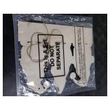 Panelee Winter Welcome Door Sign Gnome Hanging Decoration Let It Snow Wooden Gnome Sign Blue Snowflake Door Hanger with Rope Hanging Decoration for Front Porch Home Winter