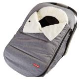Skip Hop Winter Car Seat Cover, Stroll & Go, Heather Grey 16x3x27 Inch (Pack of 1)