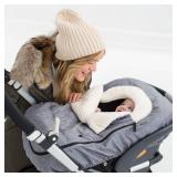 Skip Hop Winter Car Seat Cover, Stroll & Go, Heather Grey 16x3x27 Inch (Pack of 1)