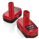energup 2Pack 19.2V Replace for Craftsman 19.2Volt Battery Lithium 3.5A for C3 XCP for 130279005 1323903 130211004 11045 315.115410 315.11485 for 19.2V Craftsman Battery