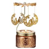 Cat Gifts for Women, Birthday Gifts for Mom Daughter Sister Wife, Unique Gift for Friend Women Rotatable Scented Candles Gift for Christmas Anniversary Mothers Day (Moon and Cat)