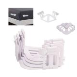 Bed Sheet Holders for Corners - 4 Pieces Heavy Duty Bed Sheet Grippers Upgraded Foldable, Anti-Slip, Invisible Fitted Sheet Holder Universal Fit