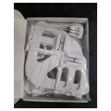 Bed Sheet Holders for Corners - 4 Pieces Heavy Duty Bed Sheet Grippers Upgraded Foldable, Anti-Slip, Invisible Fitted Sheet Holder Universal Fit