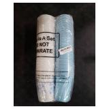 Vesici Bulk Pcs 12 oz Snowflake Disposable Plastic Cups Snowflake Drinking Cups Blue and White Winter Party Supplies for Winter Holiday Christmas