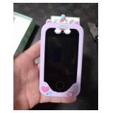 Kids Smart Phone for Girls, Christmas Birthday Gifts for Girls Age 3-10 Kids Toys Cell Phone, 2.8 Touchscreen Toddler Learning Play Toy Phone with Dual Camera, Game, Music Player, 8GB Card Purple