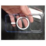 TORRAS Magnetic Slim Fit for iPhone 17 Pro Case 6.3 inch, Ultra-Thin, Compatible with MagSafe, Lightweight Matte Anti-Scratch Hard PC Cover Phone Case for iPhone 17 Pro OriginFit, Clear