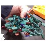 Warm Multi Color Christmas Lights - 6.3 ft String of 35 Incandescent Mini Bulbs Multifunctional Lighting Modes, for Decorative, Bedroom, Outdoor, Xmas Twinkle Tree Lights with Green Wire Total 6.6 ft