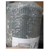 AggFencer 16in x 25ft Hardware Cloth 1/8 inch 27Ga Hot Dipped Galvanized After Welding, Chicken Coop Wire Fence, Welded Metal Fencing Roll Mesh for Bee Screen Garden Plant Poultry Animal Netting Cage