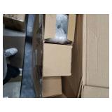 Zhehao Winter Wine Glass 12oz Snowflake Stemless Wine Glass Cups, Holiday Themed Drinking Glasses, Winter Party Gift for Celebration