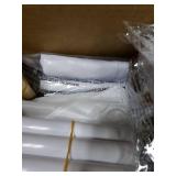 Teepee Tent for Kids Sleepover Party 2 Pack: Inflatable Airbed & Star Lights & Colored Flag - Indoor Outdoor Toddler Play Tent for Girls Boys Birthday Gifts Slumber Party (White)