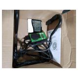 Buyplus Greenhouse Heater with Digital Thermostat, 1500W Outdoor Heaters for Patio, Overheat Protection & 3S Fast Heating, Electric Space Heater for Greenhouse, Patio, Garage, Flower Room, Silver LITT